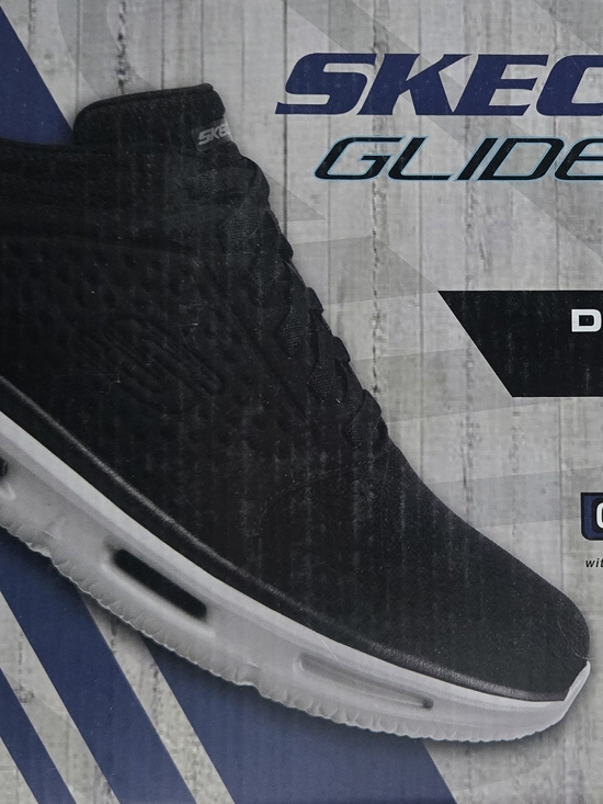 Skechers Men Glide-Lite Mem- Black & Navy main image 5